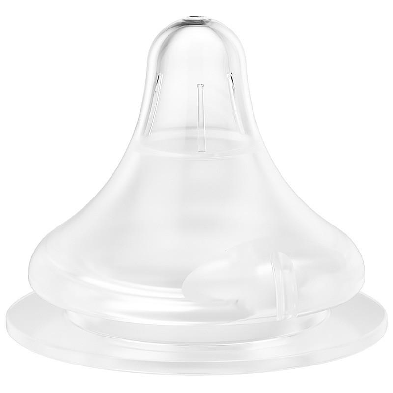 贝亲(PIGEON)自然实感宽口径奶嘴(SS)单个盒装BA57高清大图