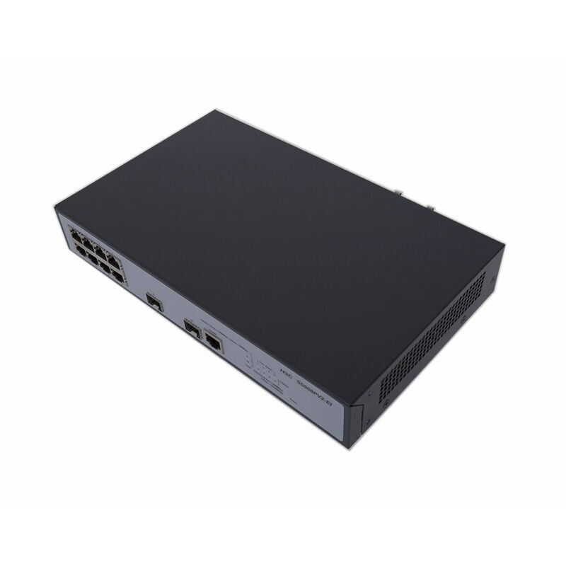 华三(H3C)S5008PV5-EI 8口千兆+2千兆光口 二层网管 企业级交换机