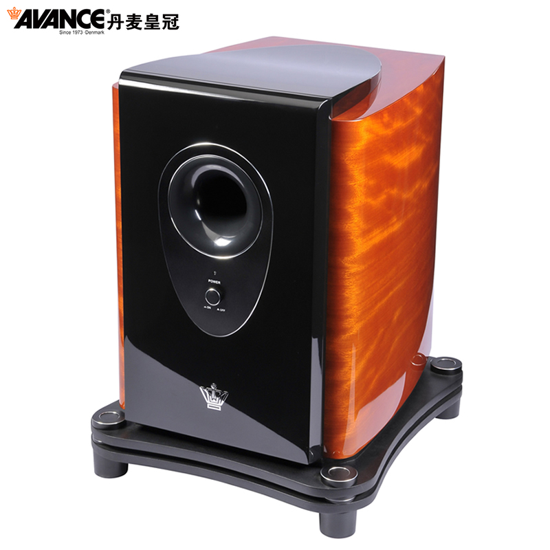 avance丹麦皇冠s608丹麦皇冠时尚高级原厂单元发烧音响木质有源低音炮