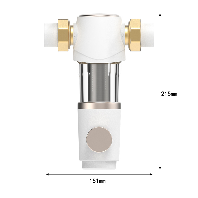 涞恩LikeLion前置过滤器Fb-A 反冲洗大流量40μm高精度全屋净水器高清大图