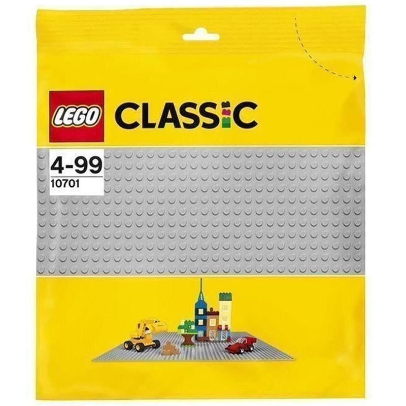 乐高(LEGO)经典系列 经典创意灰色底板 10701 4-99岁 拼装积木配件 塑料 200块以上