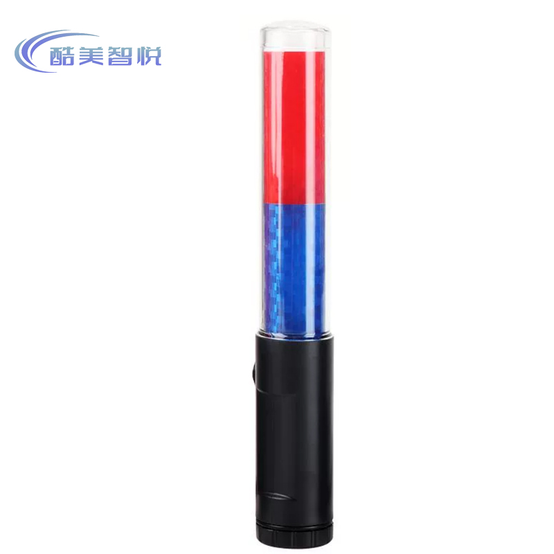 酷美智悦 多功能LED交通指挥棒26CM红蓝电池款 KM-XS436 个高清大图