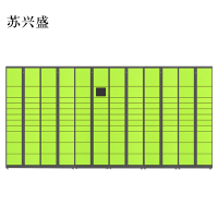 苏兴盛智能快递柜小区快递自提柜派件柜室外寄存柜信报箱储物柜一主五副131格