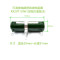 震配 可调被釉磁管线绕电阻器 RX20T-50W (欧姆Ω值备注) 只