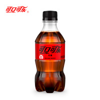 可口可乐碳酸饮料迷你mini装汽水解渴瓶装无糖300ml*6瓶[HB]