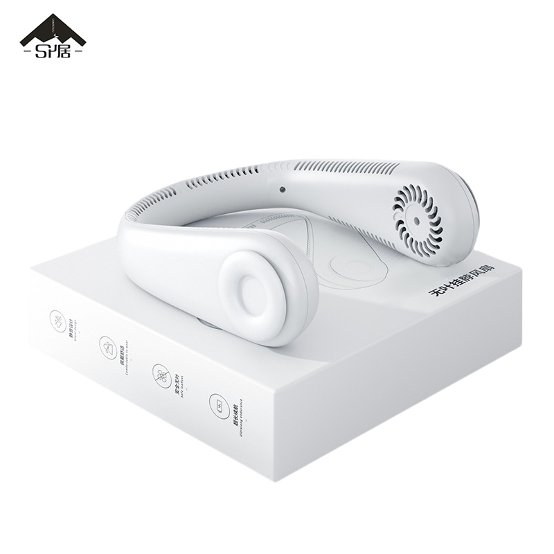 三人居便携挂脖风扇礼盒SRJGB023/个