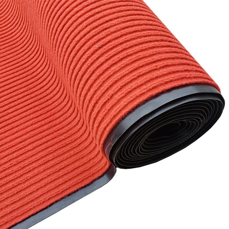 臻远 ZY-DT032商用整铺地毯酒店门垫门口脚垫走廊入户门地垫 1.8米宽3米长红色