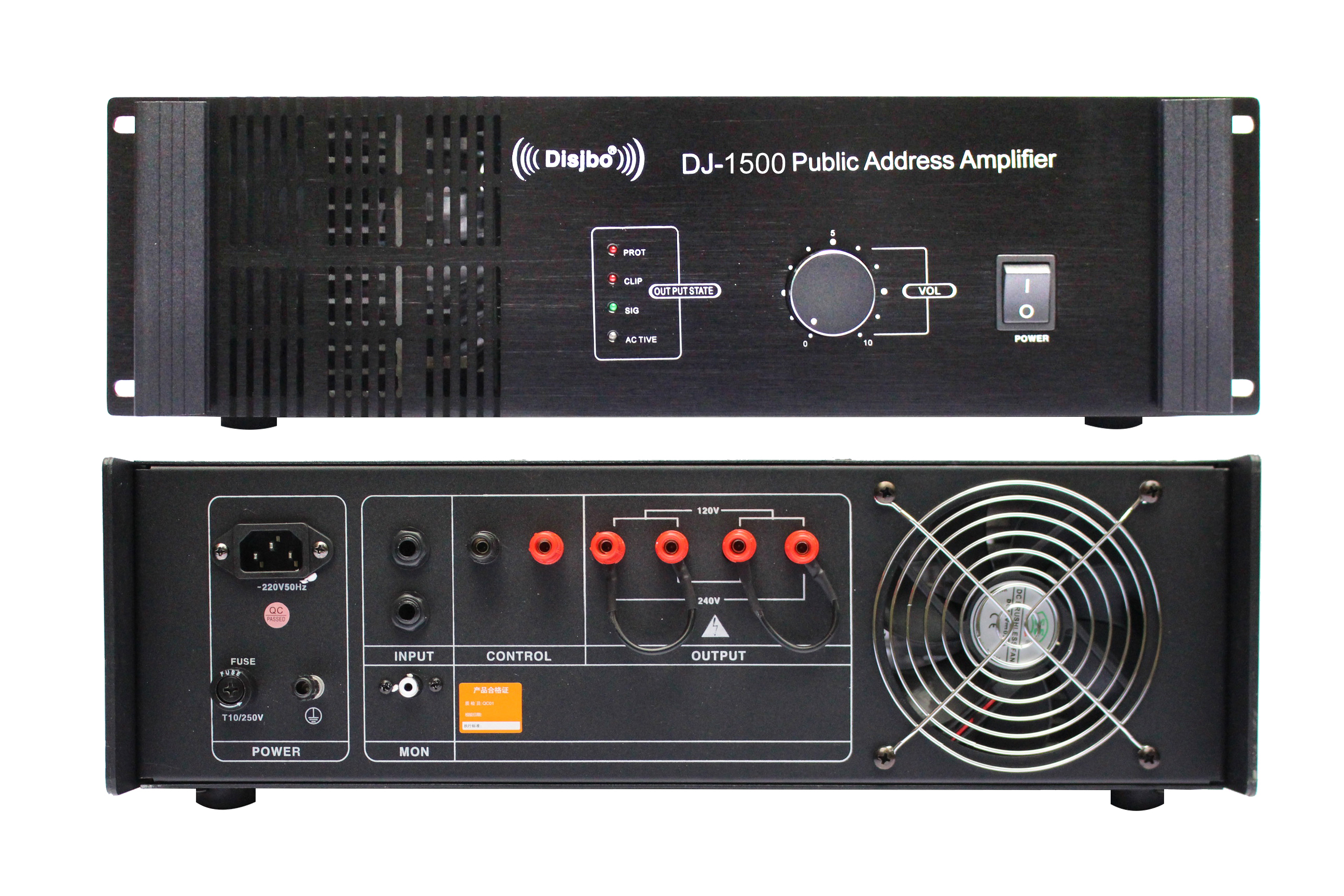 迪玠宝(DISJBO)DJ-1500 定压功放高清大图