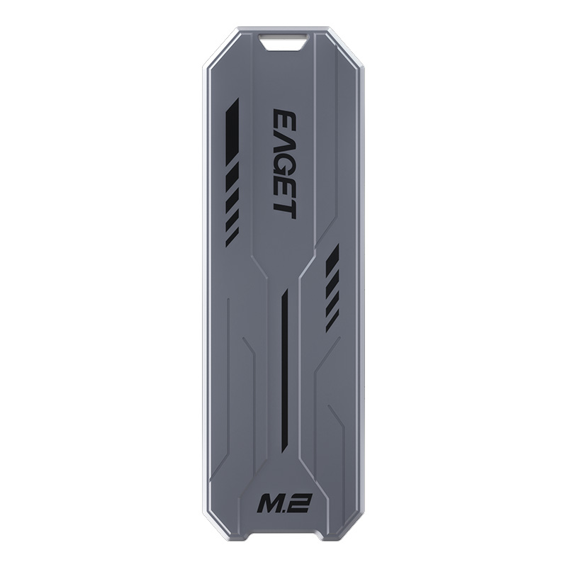 忆捷(Eaget)M.2移动固态硬盘(PSSD)HM05 Type-C USB3.2高速传输CNC全金属款2TB高清大图