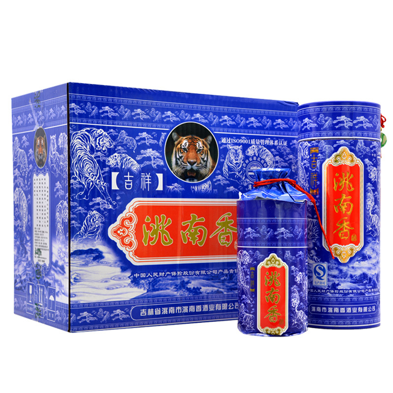 洮南香吉祥42度浓香型白酒500ml整箱6瓶东北特产吉林名酒粮食酒