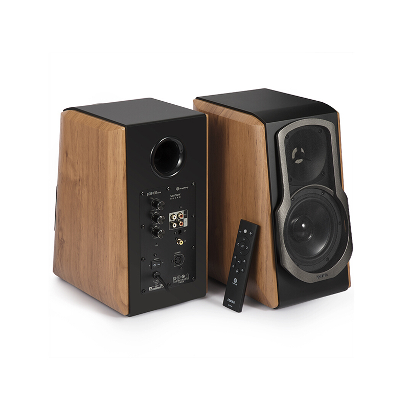 漫步者(EDIFIER)叮咚 S2000W智能音箱 WIFI/蓝牙电脑音箱电视音响棕榈色