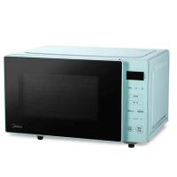 美的(Midea)微波炉 PM2012 家用平板加热一键解冻 20L家用容量 简易操作 700W大功率微波杀菌5档大火力
