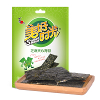 喜之郎 美好时光 8g芝麻夹心海苔 非油炸 不添加