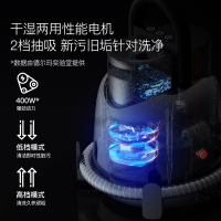 德尔玛(Deerma) BY100布艺清洗机清洁机家用吸尘器喷抽吸一体多功能地毯窗帘沙发清洗布艺清洁机