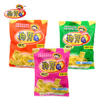 狗牙儿碳烤牛排锅巴25g*20包网红零食8090回忆下午茶休闲小吃膨化食品
