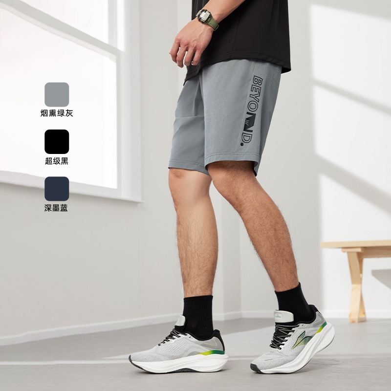 361°运动短裤男夏季宽松透气五分裤运动短裤健身跑步短裤子男高清大图