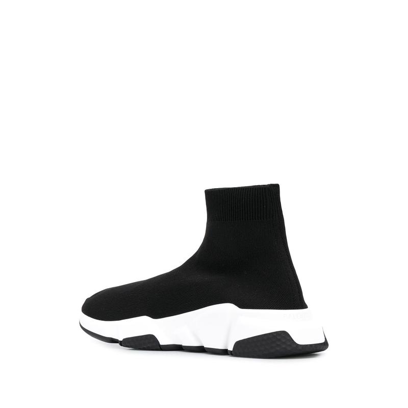 巴黎世家(Balenciaga)高帮袜套设计厚底松紧口运动休闲跑步鞋高清大图