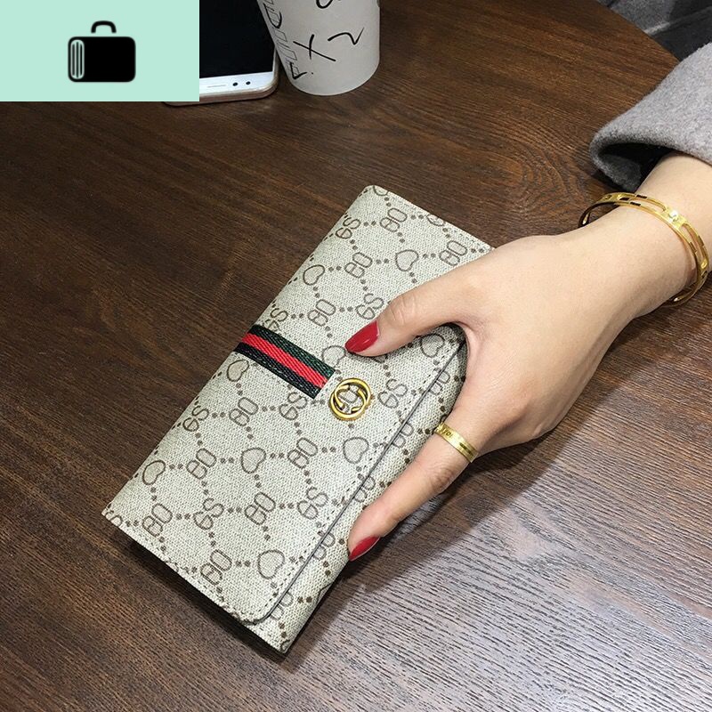 钱包女学生小钱包长款新款高中生小清新女士钱包NEW LAKE高清大图