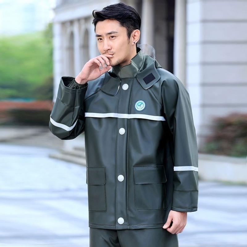 小燕子雨衣雨裤套装摩托车男外卖骑行加厚防水全身分体防暴雨雨披军