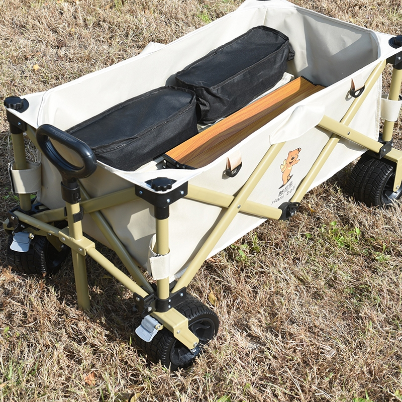 古达露营车户外超大营地车可折叠野营拖车便携聚拢推车野餐钓鱼小拖车