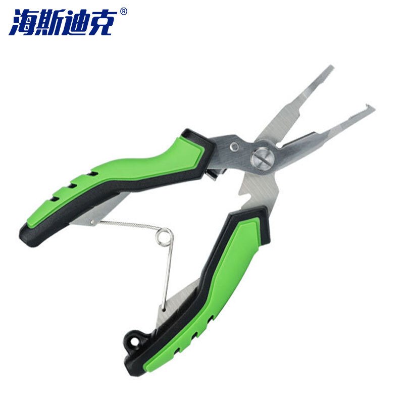 海斯迪克 gnjz-3507 铝合金控鱼器 带称可称抓鱼器 控鱼钳路亚钳 夹鱼钳钓鱼工具 小号路亚钳