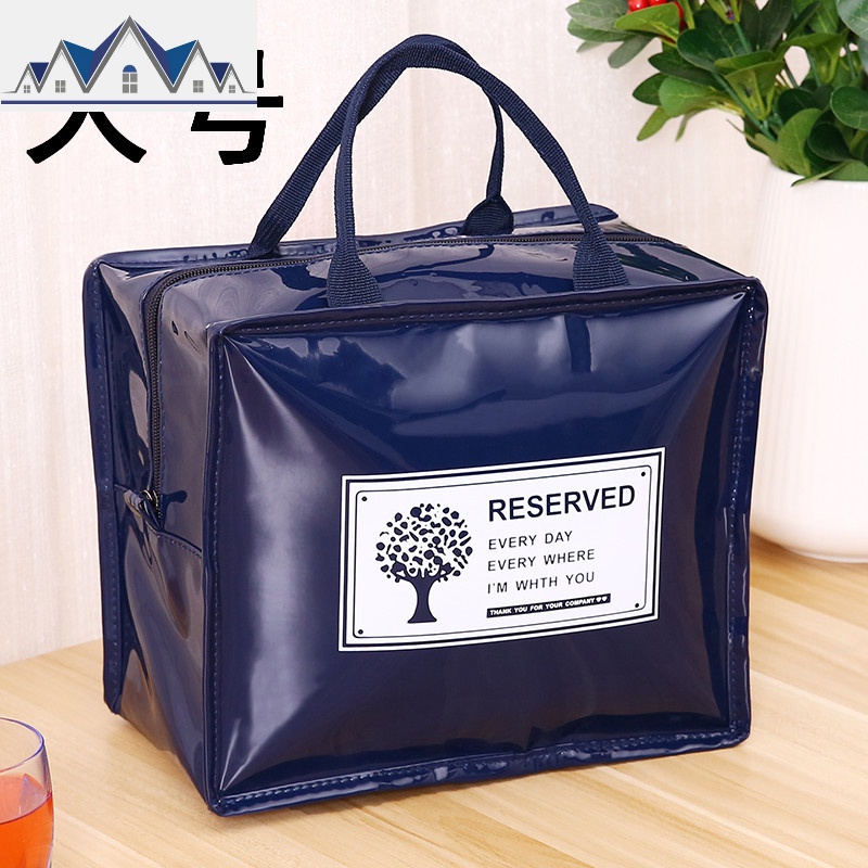 韩国旅行化妆品收纳包防水pu洗漱包可爱女化妆包大容量便携手提包_40_734 藏青色大号