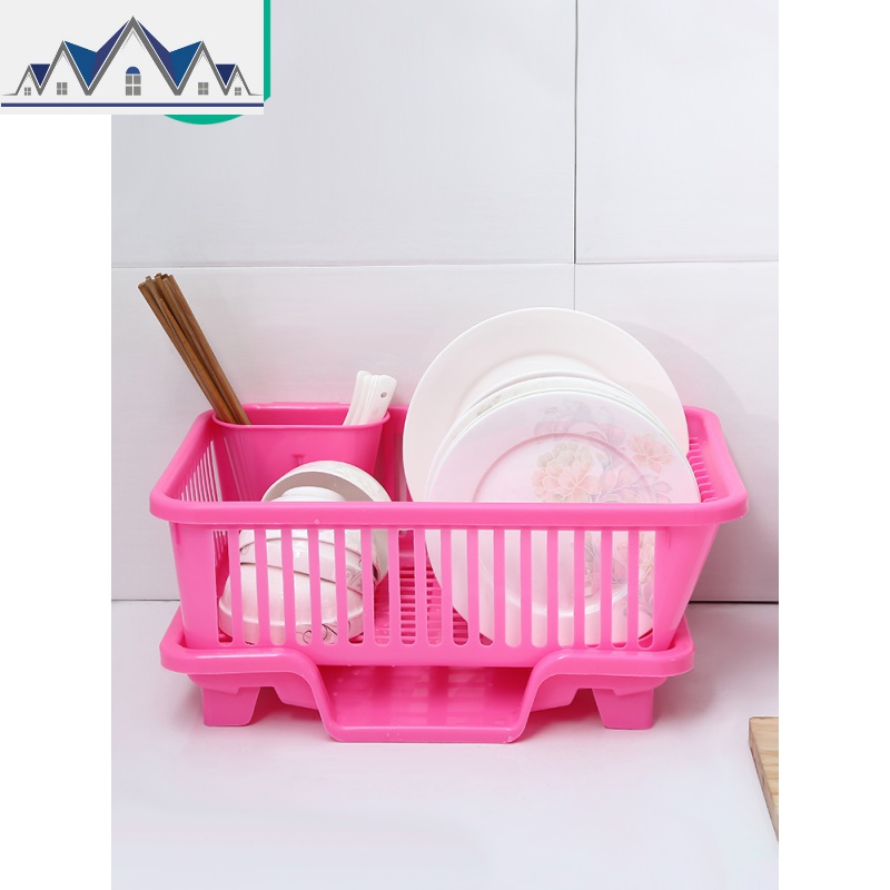 厨房放碗架 塑料用品沥水滴水碗碟架碗筷收纳置物架收纳盒收纳篮 三维工匠高清大图