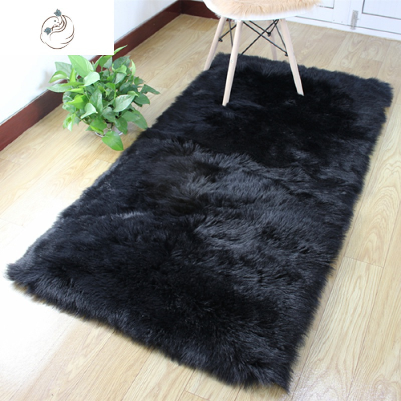 长毛绒地毯卧室满铺家用客厅地垫垫冬天隔凉保暖床边地毯 舒适主义