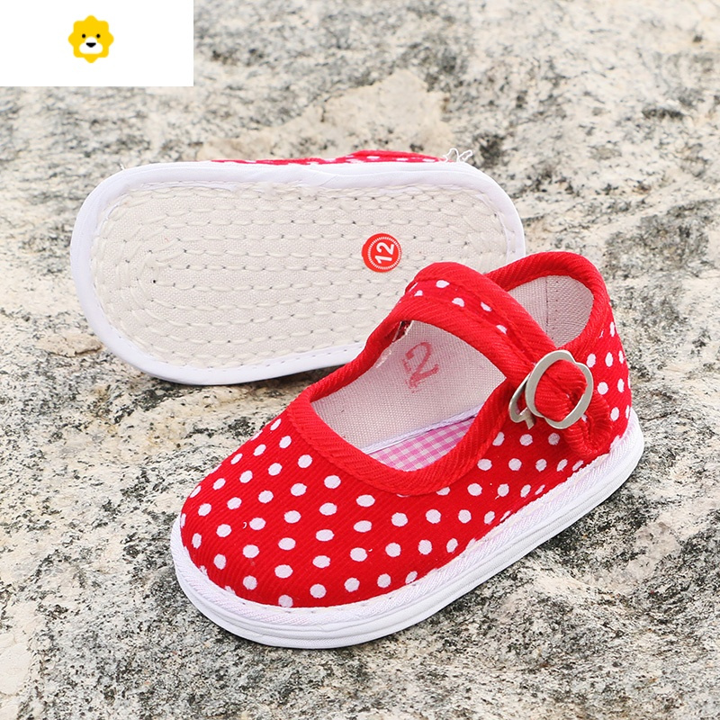 喻娄宝宝婴儿布鞋春手工千层底软底男女婴幼儿小布鞋学步鞋儿童12岁