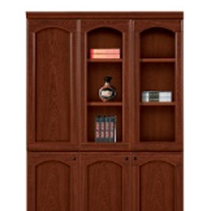 大央文件柜SM-383左 1350W*420D*2000H书架落地置物架客厅家用靠墙收纳柜子储物柜办公室文件柜简易书高清大图