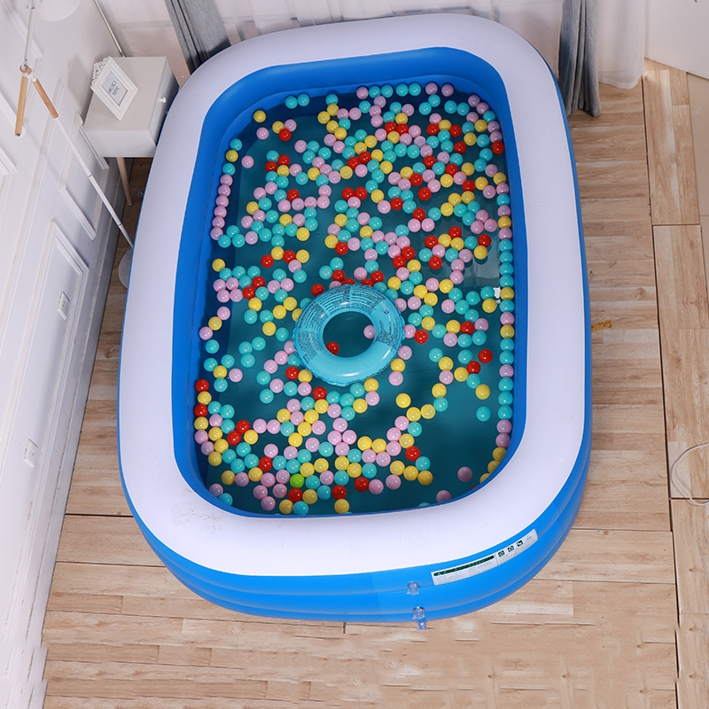 儿童充气游泳池家用超大加厚婴儿宝宝成人折叠水池小孩洗澡桶玩具