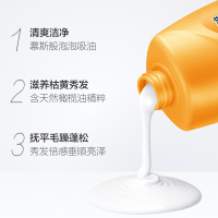 飘柔(Rejoice)垂顺亮泽洗发露750ml 橄榄油柔顺深层滋润男女士(新老包装随机发货)