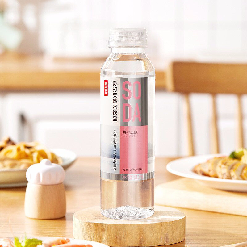 农夫山泉 苏打天然水 白桃风味410mL*15瓶