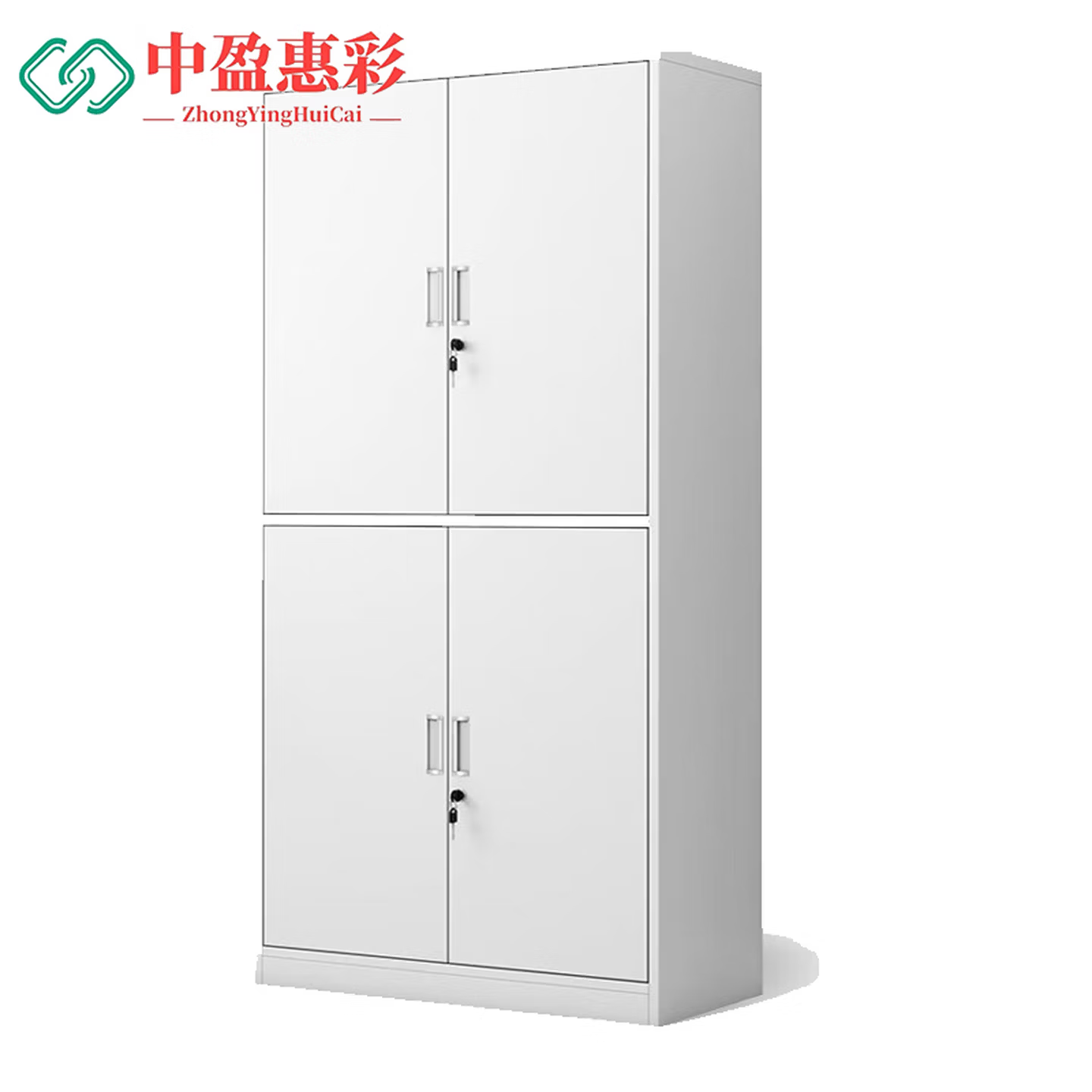 中盈惠彩 通双节文件柜 TSJWJG 1850*850*390mm 1个高清大图