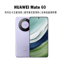 华为Mate60 12GB+512GB 南糯紫 全焦段超清影像 支持卫星消息 全网通手机