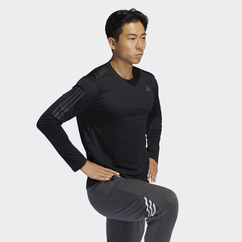 Adidas阿迪达斯健身训练男装套头衫2020春新款运动长袖T恤ED9286