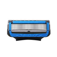 GILLETTE/吉列锋隐致护手动剃须刀 冰酷锋速男士5层刀片刮胡刀1刀架3刀头