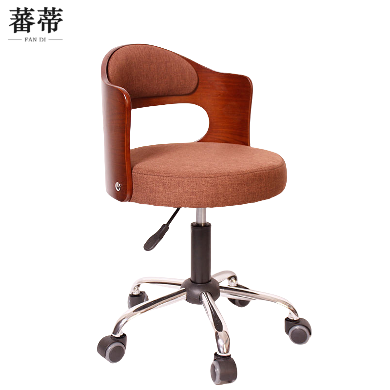 蕃蒂电脑椅深咖 把高清大图