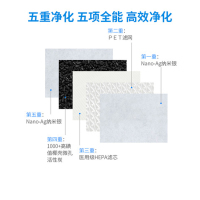 亚都(YADU)空气净化器高效除醛净化PM2.5双滤网闪净技术家用空气净化器KJ500G-CT4D