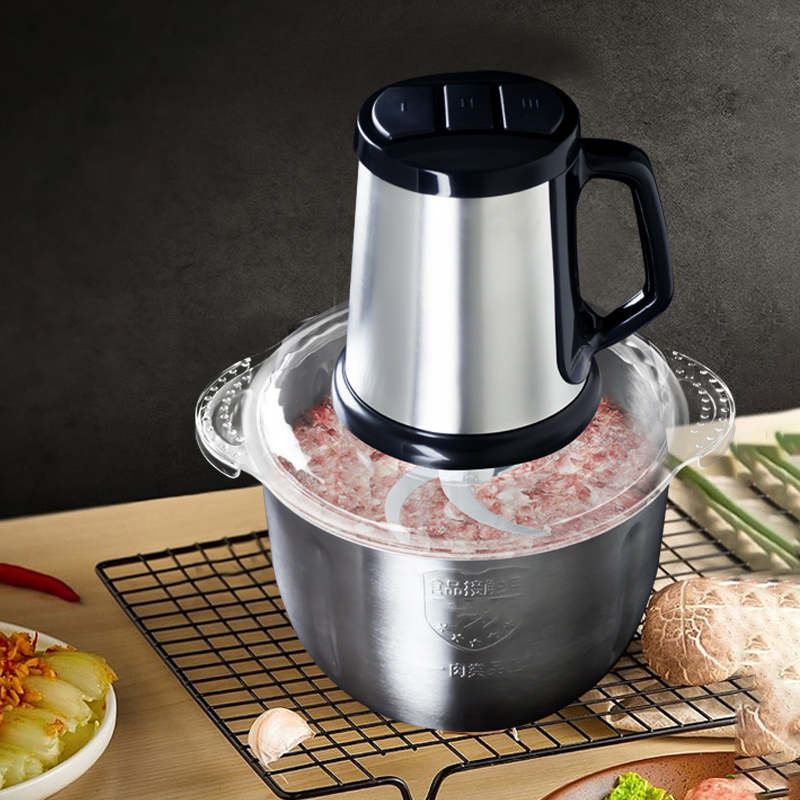 绞肉机家用电动不锈钢多功能小型打肉馅碎菜搅拌打肉机