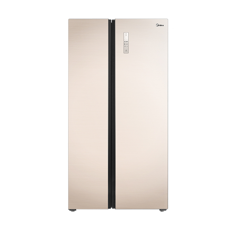 美的(Midea) BCD-616WKGPZM 616L 风冷无霜变频对开门 冰箱 (计价单位:台) 极地金