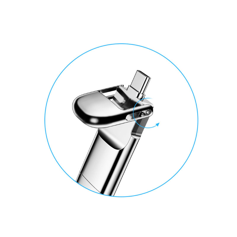 忆捷(EAGET)256GB USB3.0 HS-C02极速固态U盘 一个 银色(单位:个)高清大图