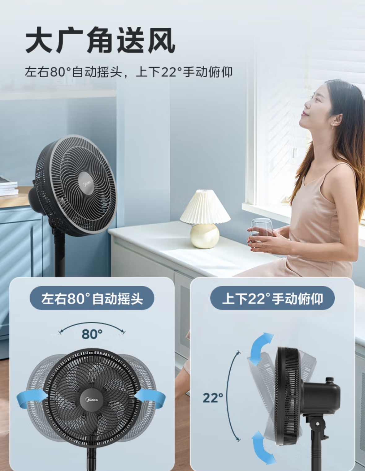 美的(Midea)电风扇高清大图