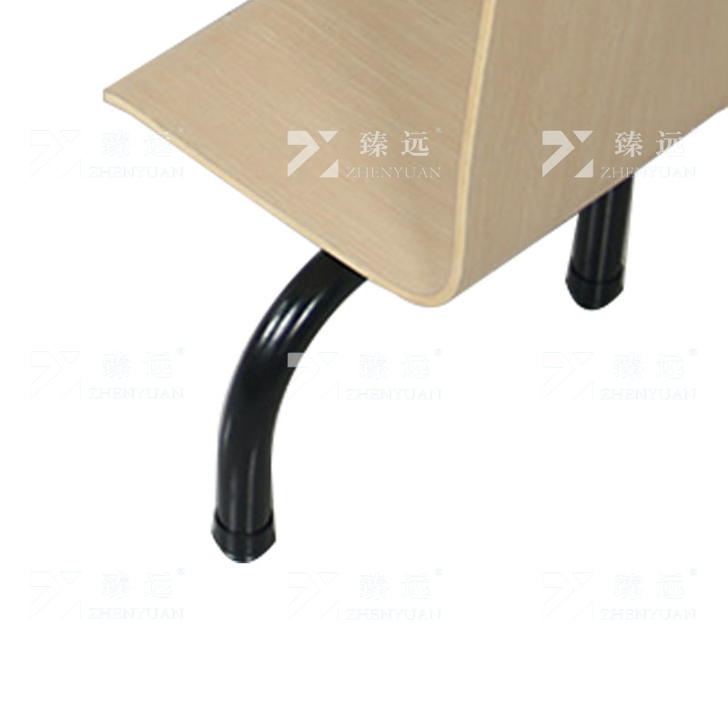 臻远 ZY4040823 连体餐桌椅组合食堂员工餐厅二人位连体餐桌
