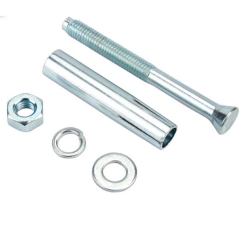 德素 镀锌膨胀螺栓 M12*200 /个高清大图