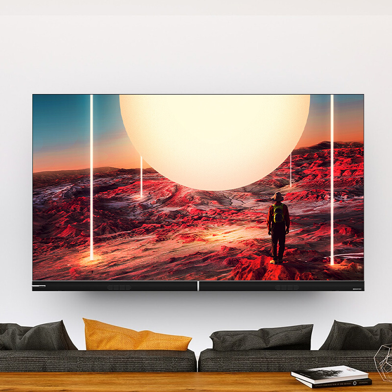 新品长虹65英寸AI声控超薄智慧屏 4K超高清 3+32GB 智能音箱 杜比视界 教育电视 75英寸无边全面屏遥控语音