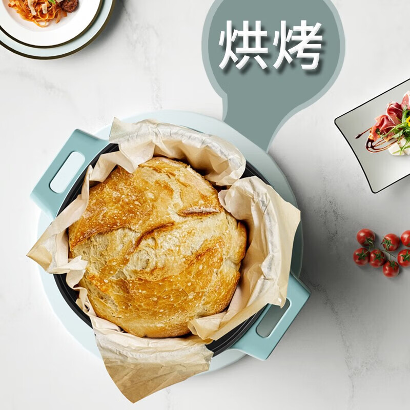 康巴赫(KBH)汤锅珐琅锅铸铁锅炖锅煮锅多容量可选搪瓷锅煲汤煮面煮粥锅色22cm3.5L高清大图