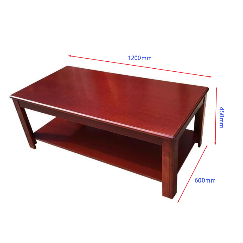 和居态 现代简约茶几 双层1.2米 张高清大图