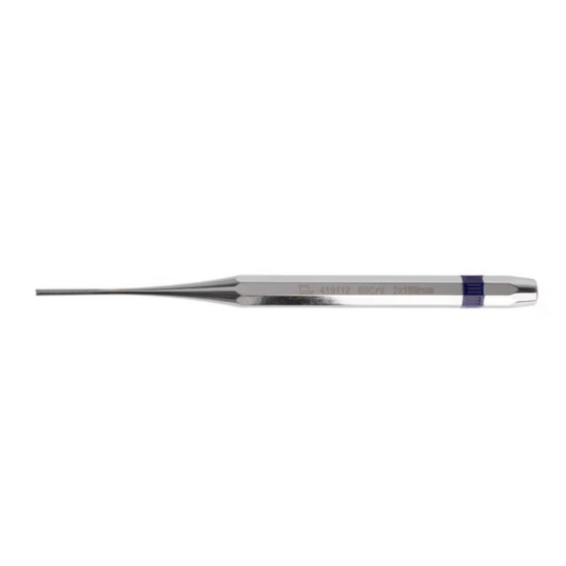 长城精工销冲中心冲定位冲打孔冲中心圆形冲子钻孔样冲8*12*150mm 419118
