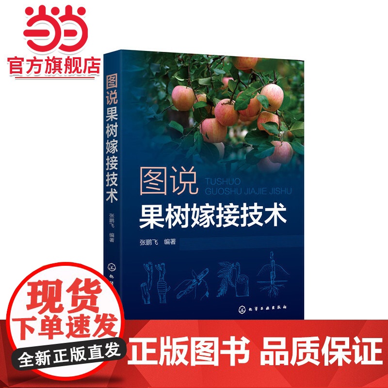 图说果树嫁接技术 张鹏飞 化学工业出版社 正版书籍